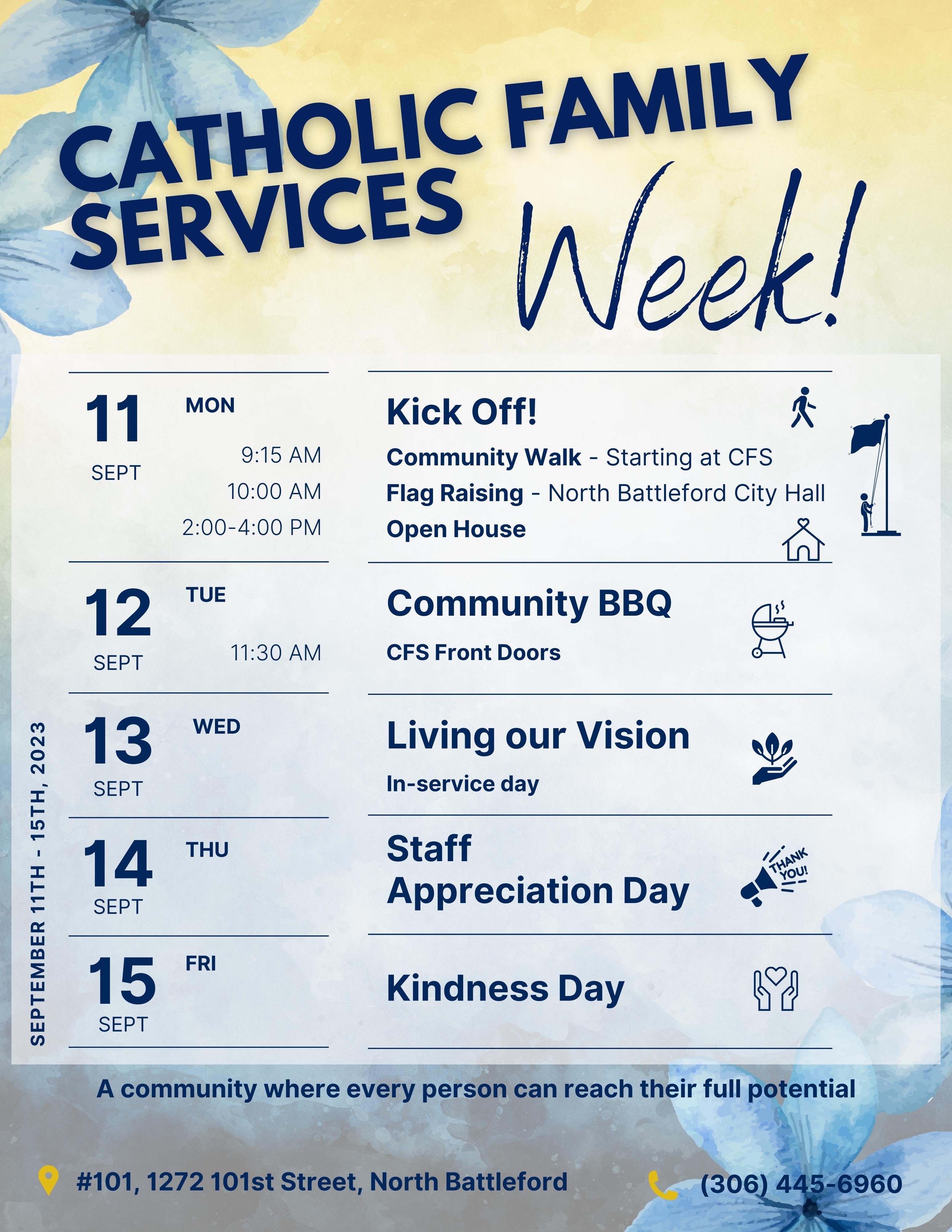 Catholic Family Services Week