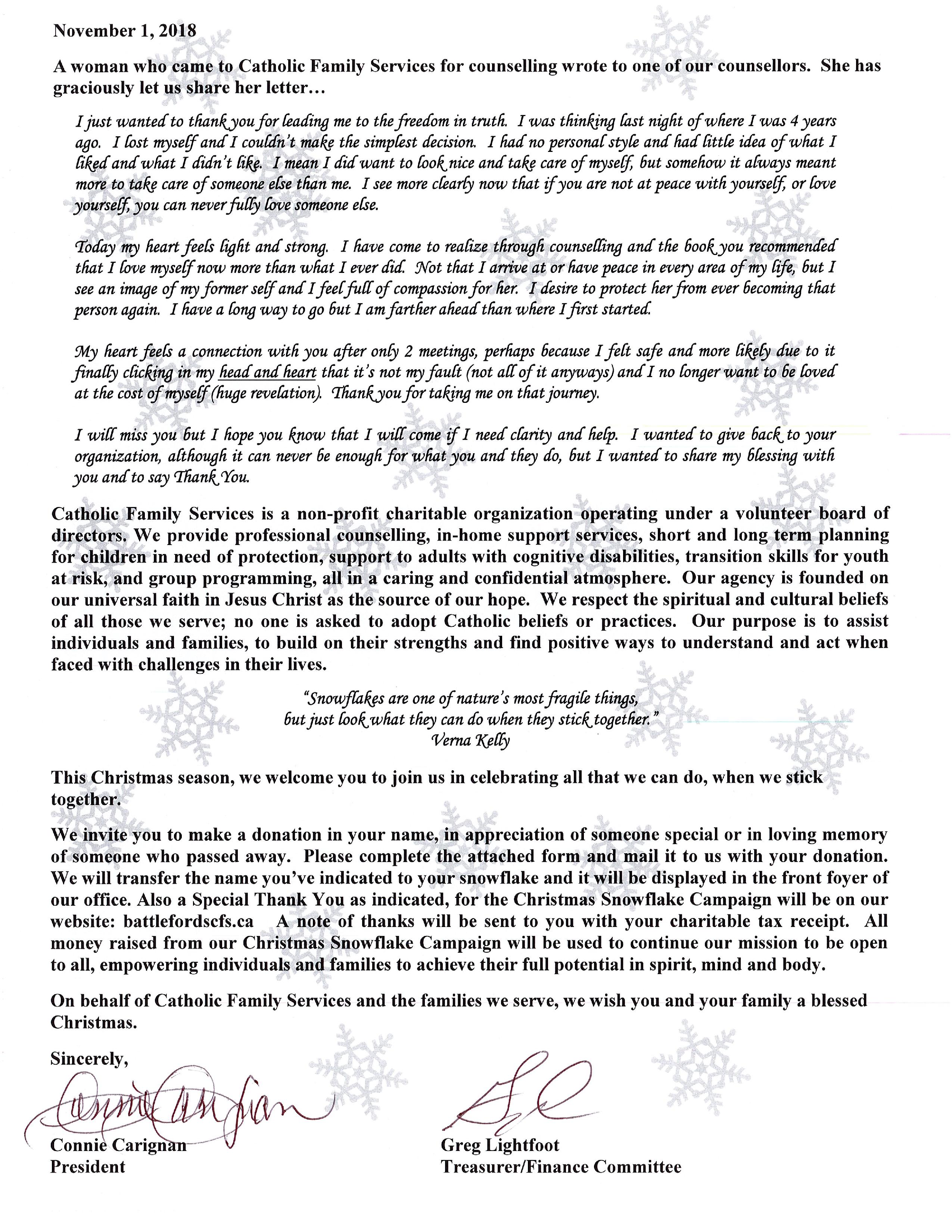Snowflake Campaign Snowflake Campaign